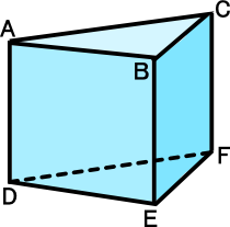 三角柱直線・平面の位置関係