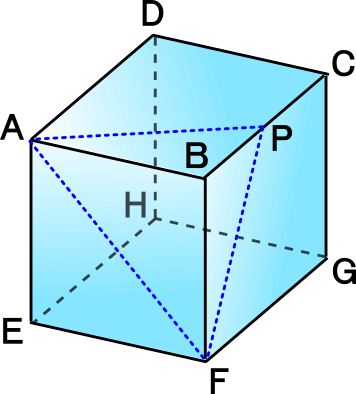 中学３年数学練習問題 三平方の定理 空間図形への応用 2